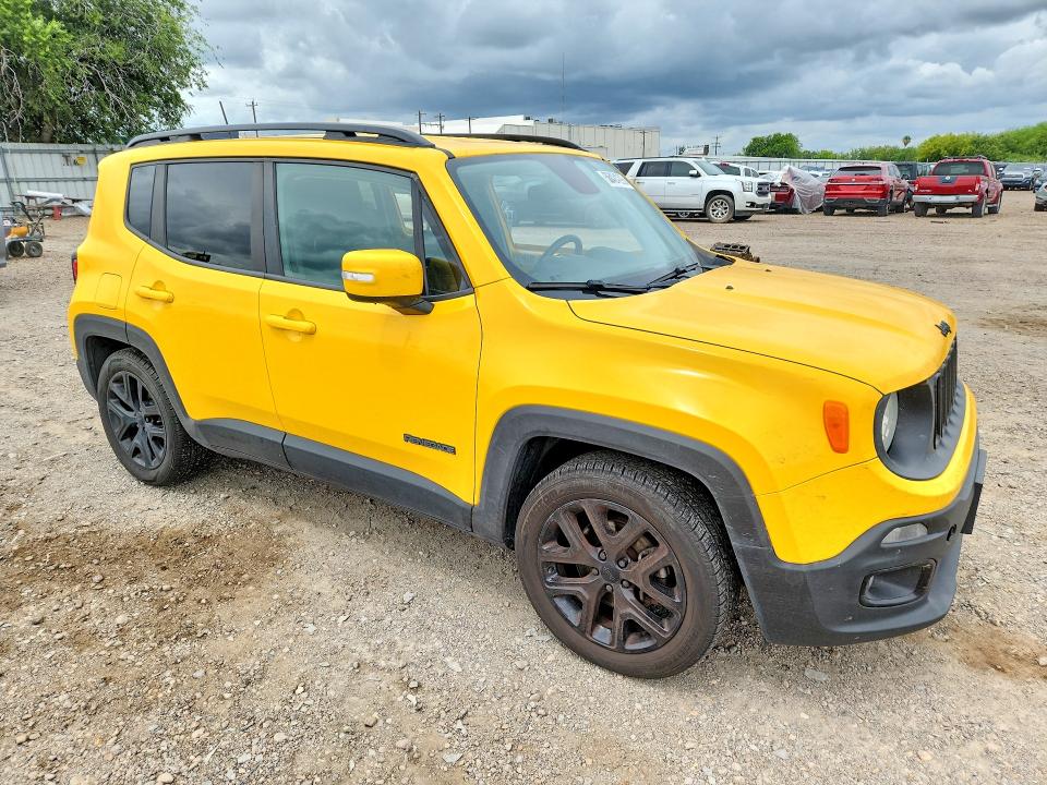 Продажа на аукционе авто 2018 Jeep Renegade, vin: ZACCJABB9JPH61006, номер лота: 56424296