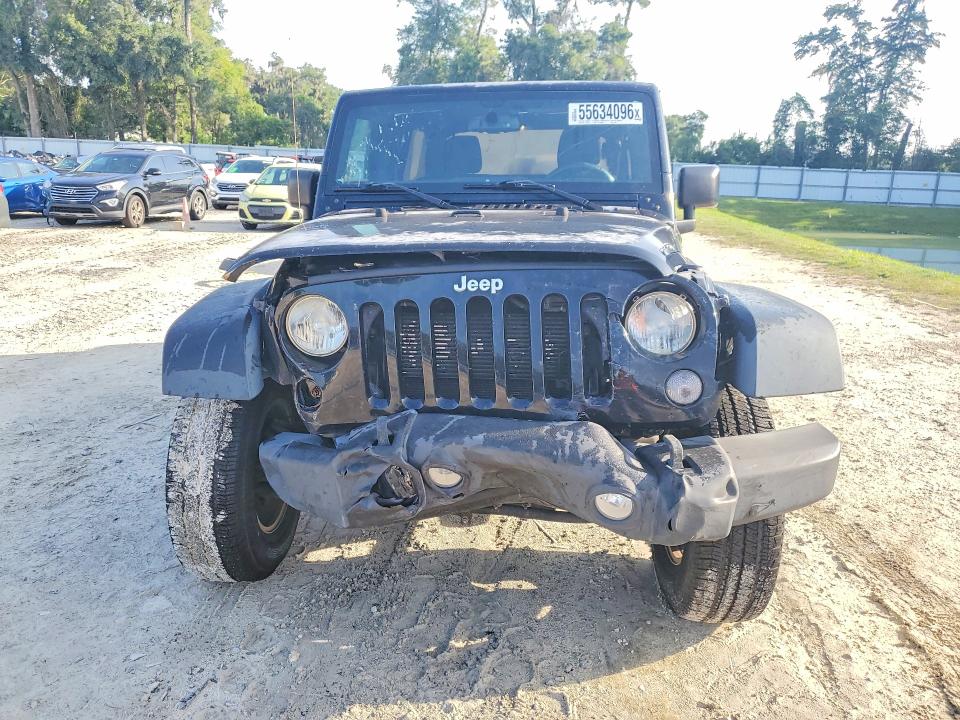 Продажа на аукционе авто 2015 Jeep Wrangler Unlimited, vin: 1C4BJWDG2FL581248, номер лота: 55634096