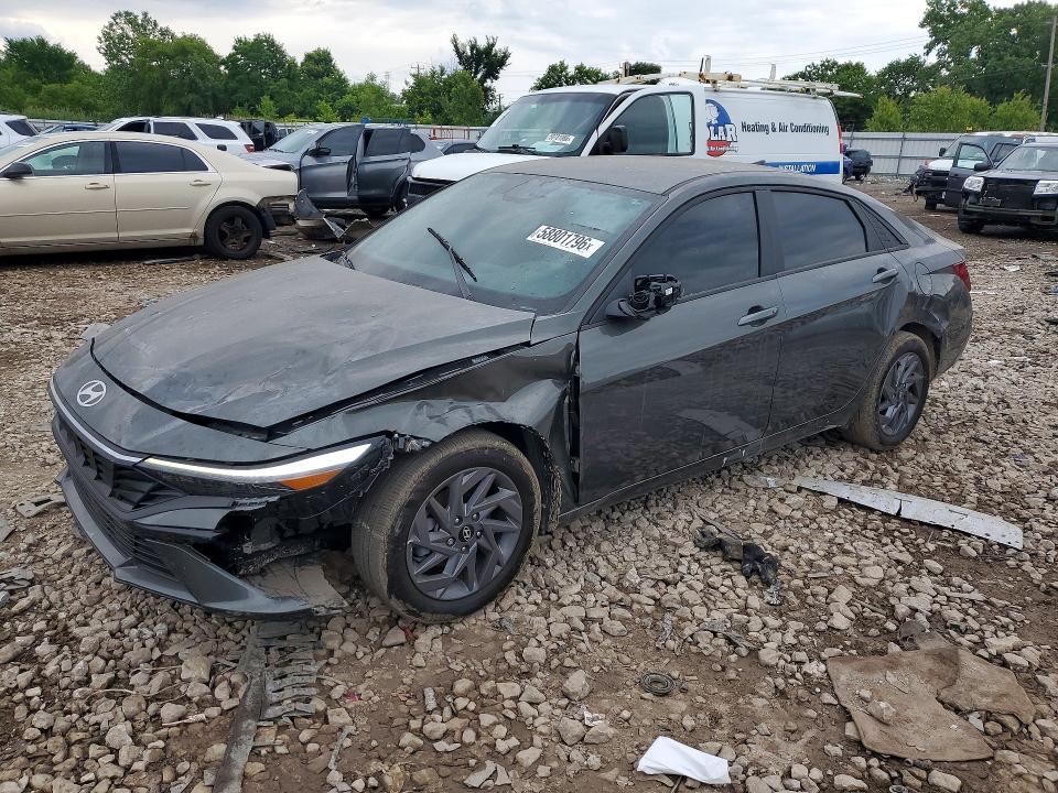 58801796 :رقم المزاد ، KMHLM4DJ9RU101163 vin ، 2024 Hyundai Elantra مزاد بيع