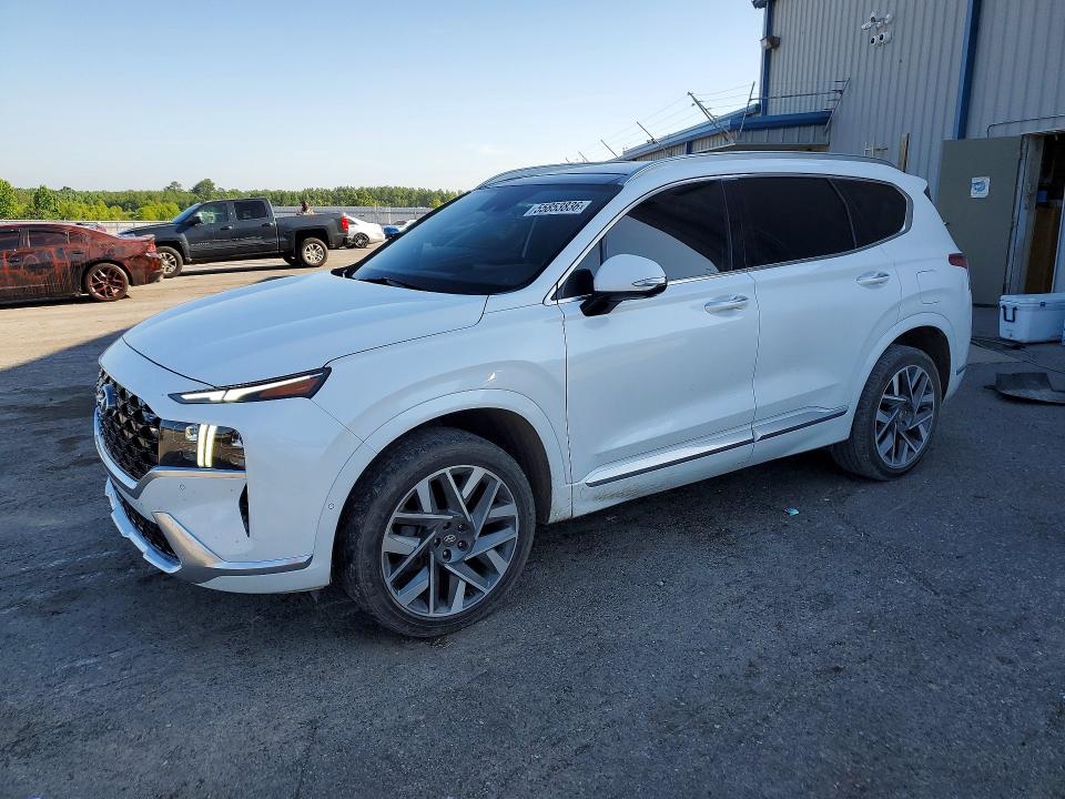2022 Hyundai Santa Fe მანქანა იყიდება აუქციონზე, vin: 5NMS54AL8NH416685, აუქციონის ნომერი: 55853836