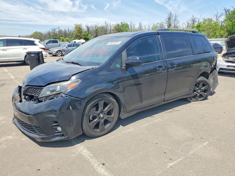 2020 Toyota Sienna მანქანა იყიდება აუქციონზე, vin: 5TDXZ3DC6LS035413, აუქციონის ნომერი: 55454916