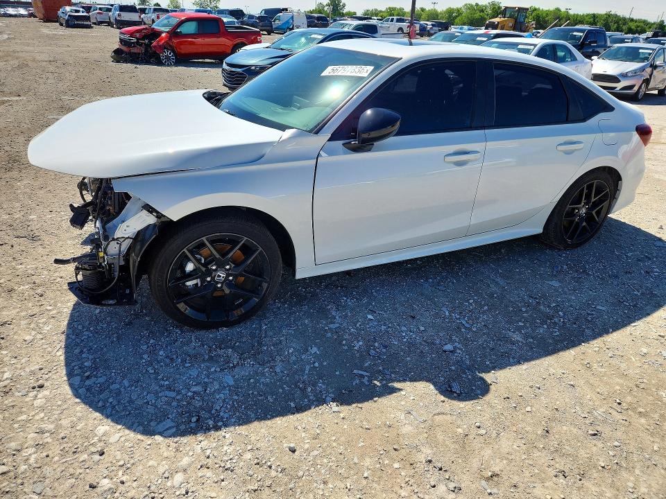 56797836 :رقم المزاد ، 2HGFE4F86TH334101 vin ، 2026 Honda Civic Hyb مزاد بيع