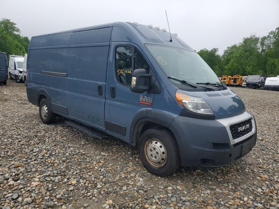 2020 Ram Promaster 3500 მანქანა იყიდება აუქციონზე, vin: 3C6URVJG3LE128851, აუქციონის ნომერი: 57274126
