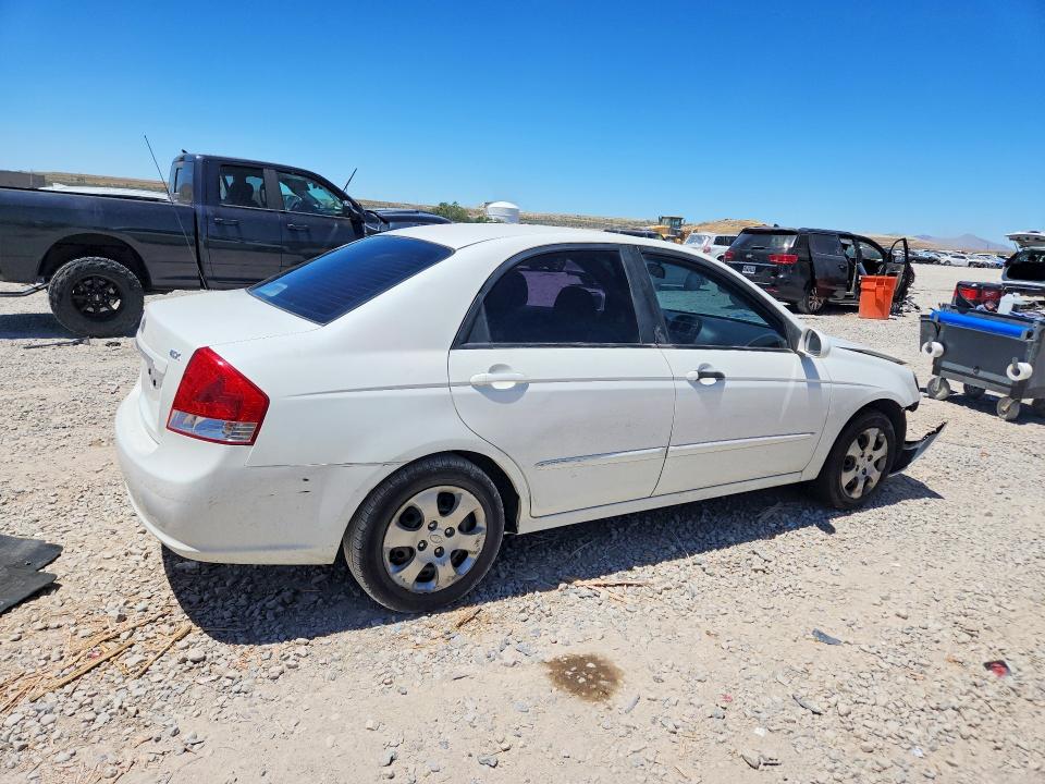 2009 Kia Spectra მანქანა იყიდება აუქციონზე, vin: KNAFE222695664225, აუქციონის ნომერი: 57620546