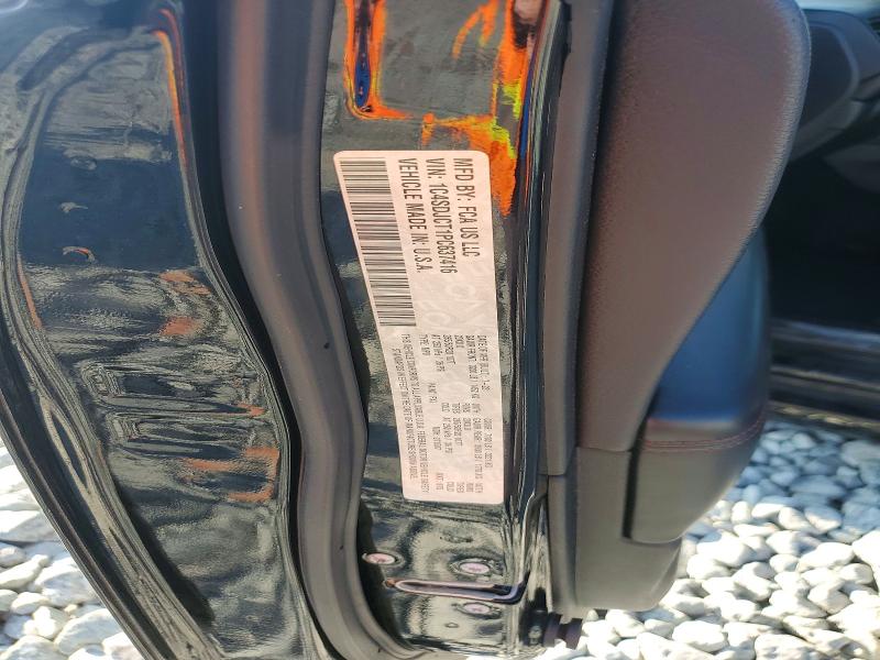 57138376 :رقم المزاد ، 1C4SDJCT1PC637416 vin ، 2023 Dodge Durango مزاد بيع