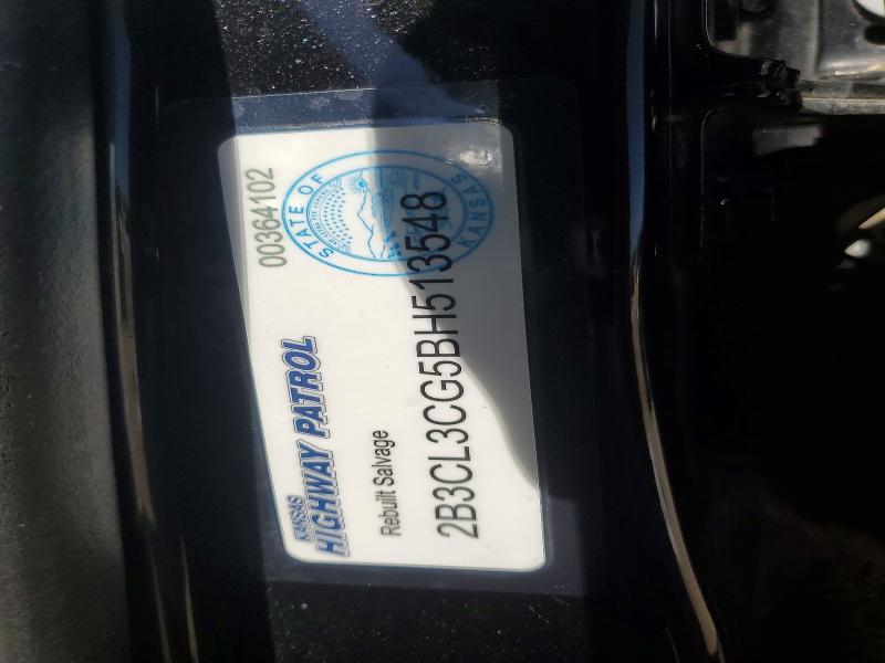 Продажа на аукционе авто 2011 Dodge Charger, vin: 2B3CL3CG5BH513548, номер лота: 57378536