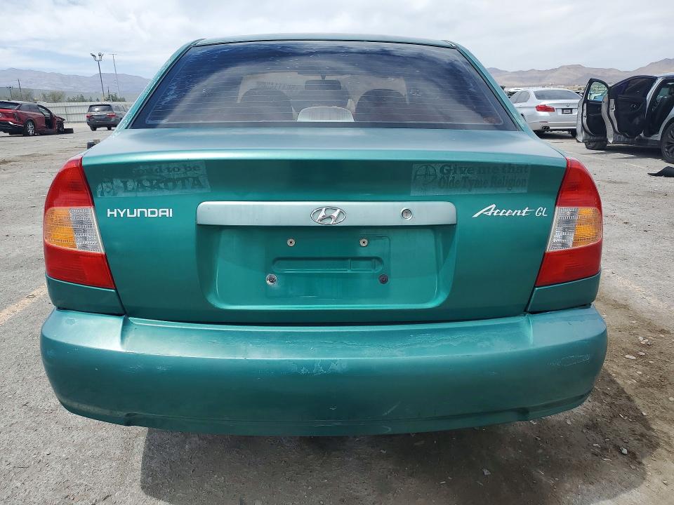 Продаж на аукціоні авто 2001 Hyundai Accent, vin: KMHCG45C81U178604, номер лоту: 56311456