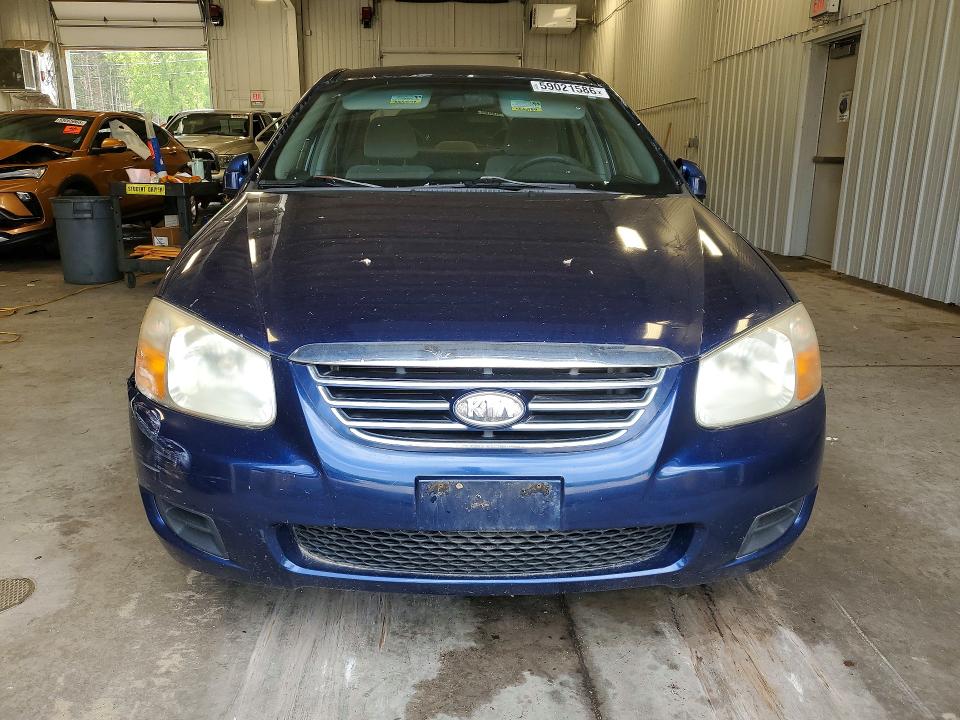 2007 Kia Spectra მანქანა იყიდება აუქციონზე, vin: KNAFE121675455727, აუქციონის ნომერი: 59021586