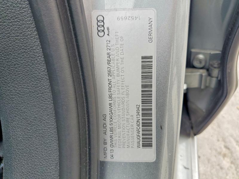 Aukcja sprzedaży 2013 Audi A6, vin: WAUGFAFC4DN134942, numer aukcji: 55376186