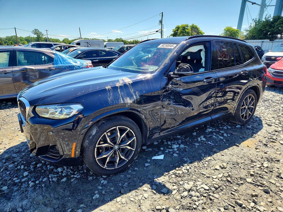 Aukcja sprzedaży 2022 Bmw X3, vin: 5UX83DP09N9L10320, numer aukcji: 58258046