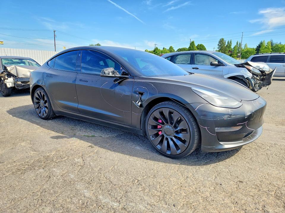 Продаж на аукціоні авто 2022 Tesla Model 3, vin: 5YJ3E1EC7NF129773, номер лоту: 58787696