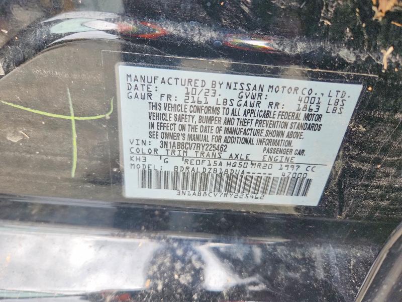 58323146 :رقم المزاد ، 3N1AB8CV7RY225462 vin ، 2024 Nissan Sentra مزاد بيع