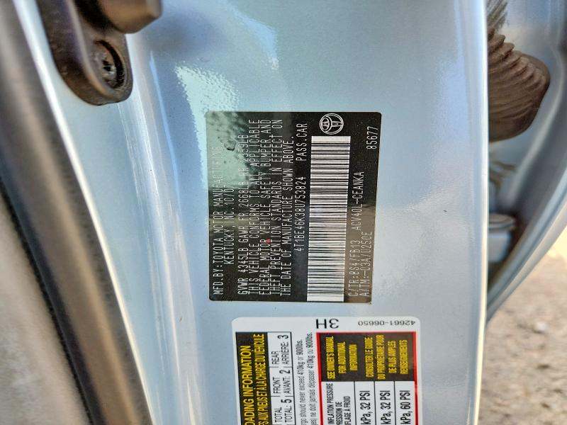 Продажа на аукционе авто 2008 Toyota Camry, vin: 4T1BE46K38U753824, номер лота: 55534126