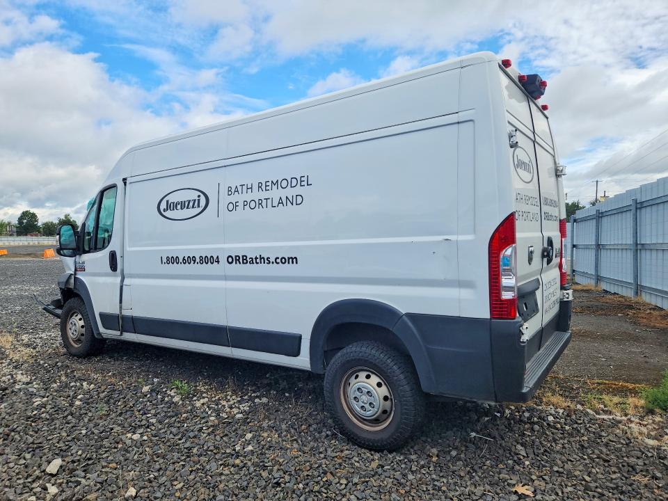 2021 Ram Promaster 2500 მანქანა იყიდება აუქციონზე, vin: 3C6LRVDG7ME583095, აუქციონის ნომერი: 59199756
