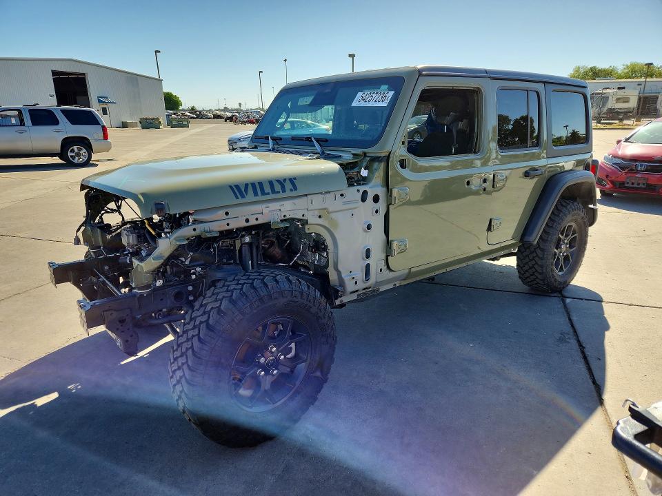 Auction sale of the 2025 Jeep Wrangler, vin: 1C4PJXDG9SW650442, lot number: 54257236
