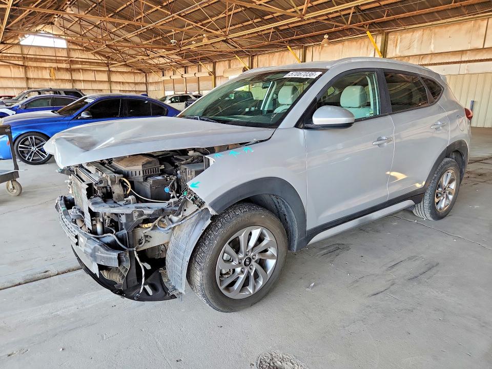 2018 Hyundai Tucson მანქანა იყიდება აუქციონზე, vin: KM8J33A47JU713644, აუქციონის ნომერი: 57067036