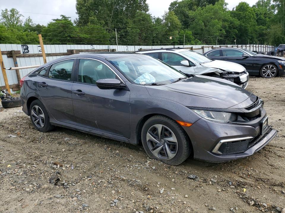 2019 Honda Civic მანქანა იყიდება აუქციონზე, vin: 2HGFC2F61KH589925, აუქციონის ნომერი: 58509136