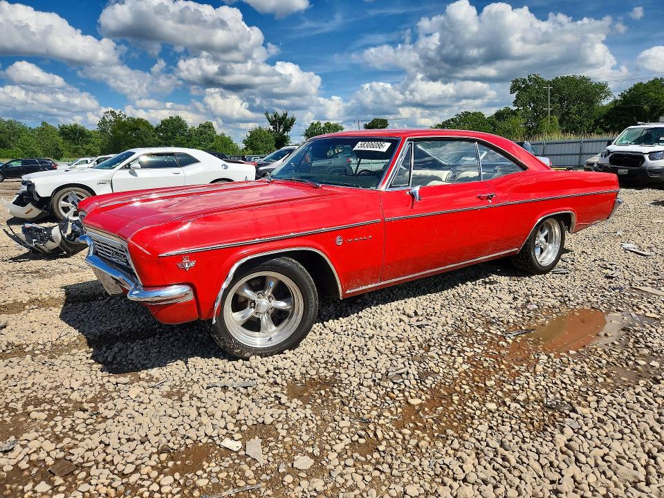1966 Chevrolet Impala მანქანა იყიდება აუქციონზე, vin: 164376N148099, აუქციონის ნომერი: 58306086