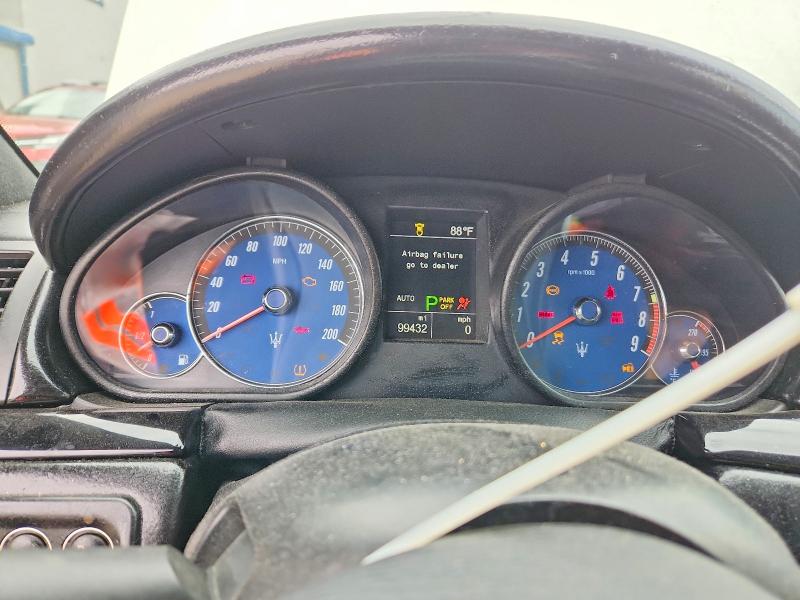 2013 Maserati Granturismo მანქანა იყიდება აუქციონზე, vin: ZAM45VLA5D0069739, აუქციონის ნომერი: 58178286