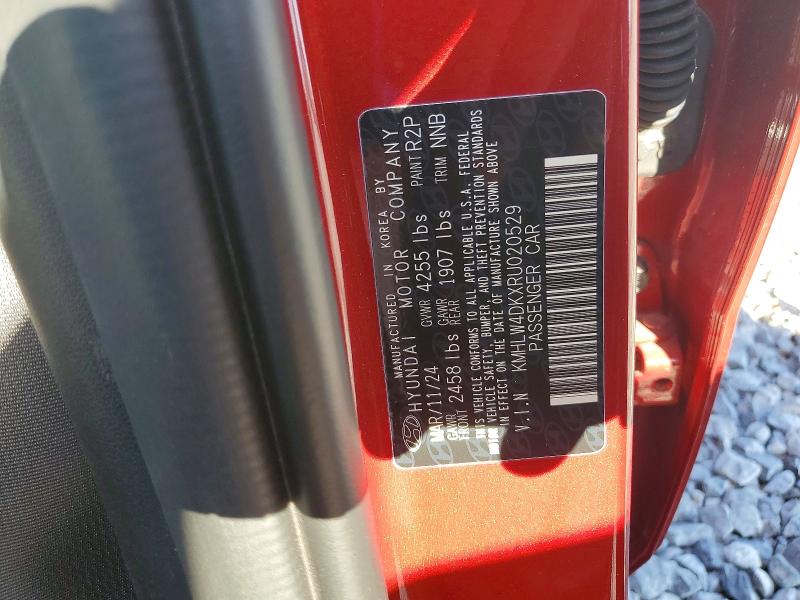 Auction sale of the 2024 Hyundai Elantra N, vin: KMHLW4DKXRU020529, lot number: 57006506