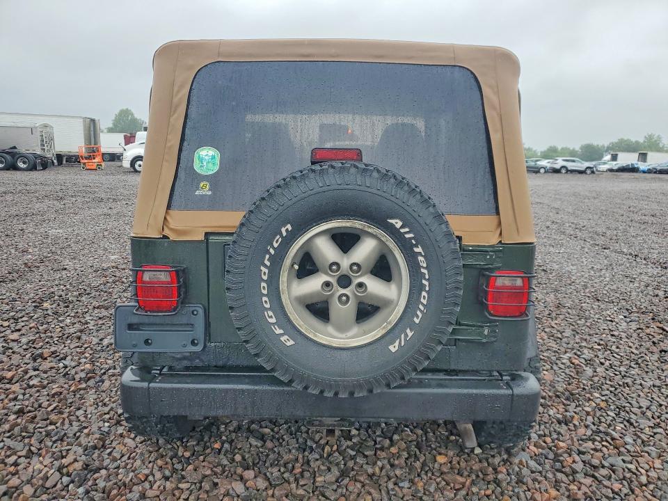 1998 Jeep Wrangler / Tj მანქანა იყიდება აუქციონზე, vin: 1J4FY19S9WP786680, აუქციონის ნომერი: 58432326
