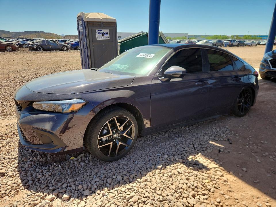 55468746 :رقم المزاد ، 19XFL1H82RE012544 vin ، 2024 Honda Civic مزاد بيع