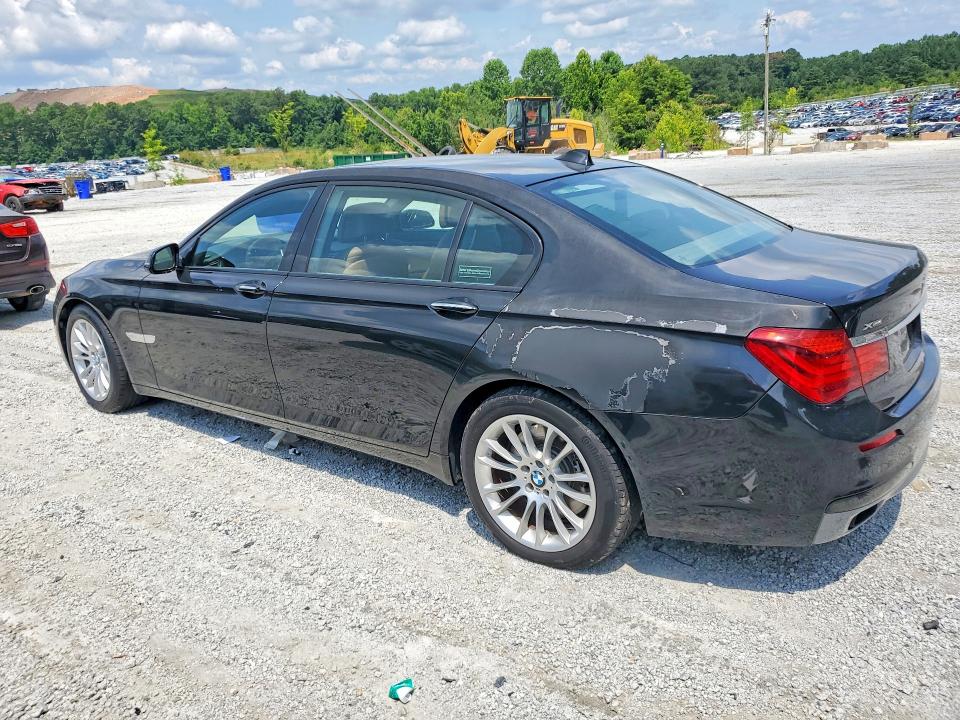 2014 Bmw 750 მანქანა იყიდება აუქციონზე, vin: WBAYF8C56ED652965, აუქციონის ნომერი: 58951966