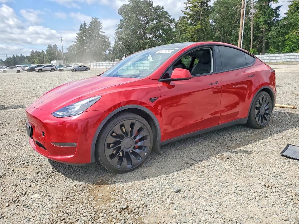 Продажа на аукционе авто 2022 Tesla Model Y, vin: 7SAYGDEF8NF464247, номер лота: 56123296