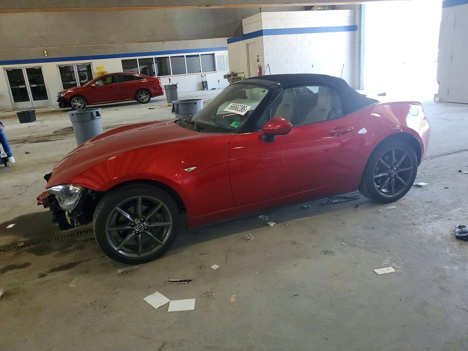 2017 Mazda Mx-5 Miata მანქანა იყიდება აუქციონზე, vin: JM1NDAD71H0124264, აუქციონის ნომერი: 56666286