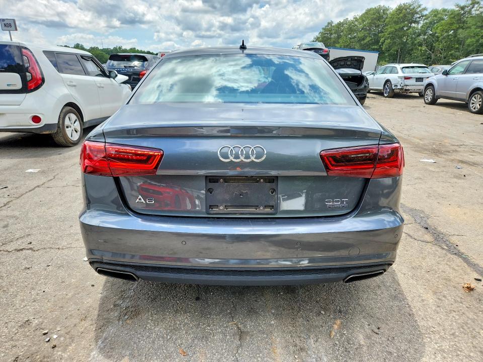 2018 Audi A6 მანქანა იყიდება აუქციონზე, vin: WAUG3BFC3JN015371, აუქციონის ნომერი: 53507706