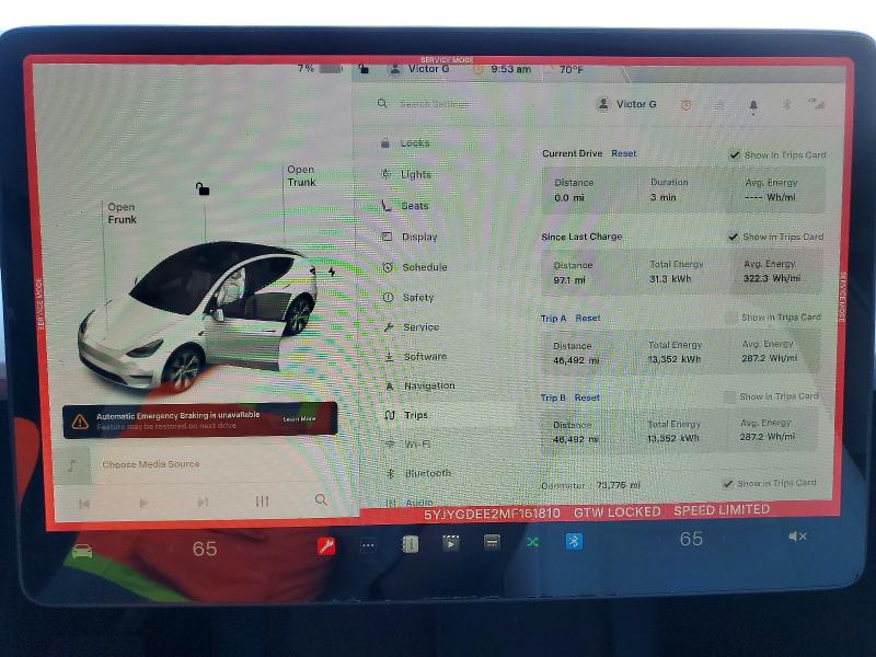 Auction sale of the 2021 Tesla Model Y, vin: 5YJYGDEE2MF161810, lot number: 56316266