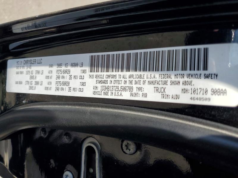 Продажа на аукционе авто 2009 Dodge Ram 1500, vin: 1D3HB13T29J506789, номер лота: 55970436