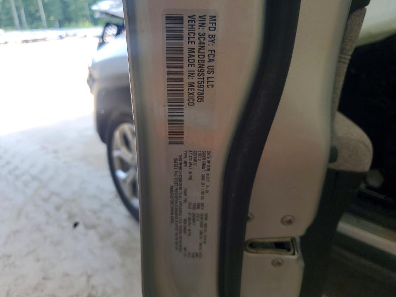 2025 Jeep Compass მანქანა იყიდება აუქციონზე, vin: 3C4NJDBN9ST597805, აუქციონის ნომერი: 58872886