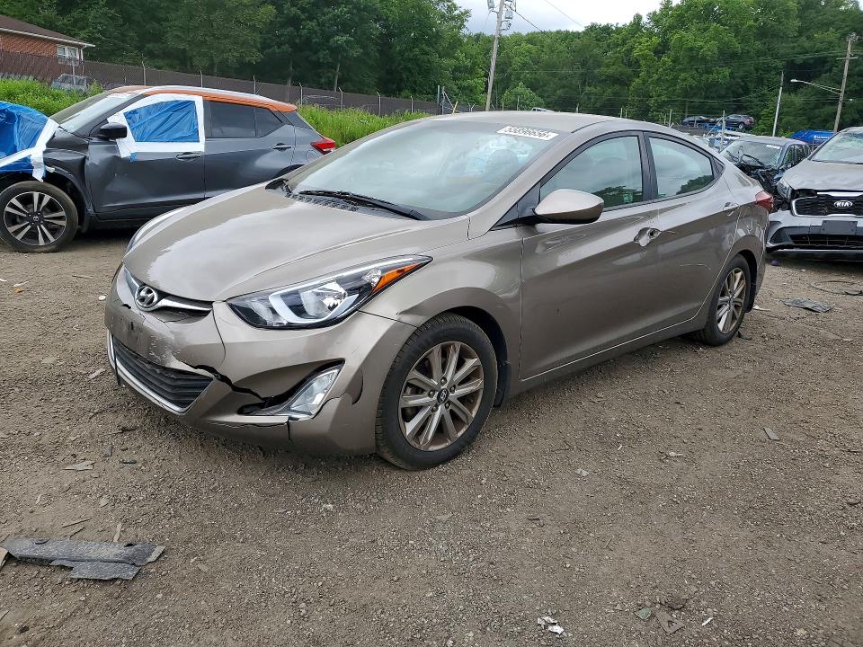 Aukcja sprzedaży 2015 Hyundai Elantra, vin: 5NPDH4AE7FH605494, numer aukcji: 55896656