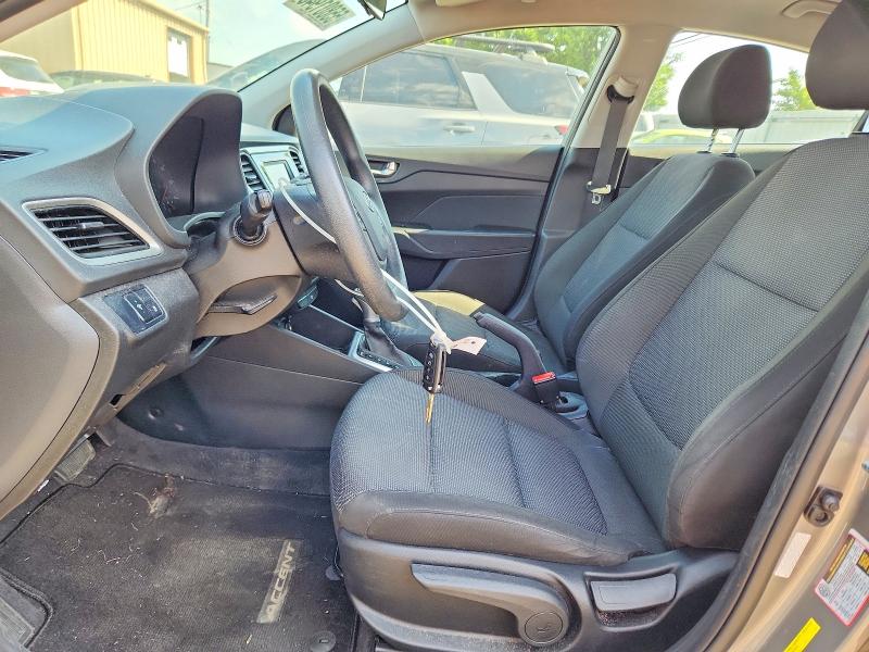 2022 Hyundai Accent მანქანა იყიდება აუქციონზე, vin: 3KPC24A69NE175539, აუქციონის ნომერი: 55801946