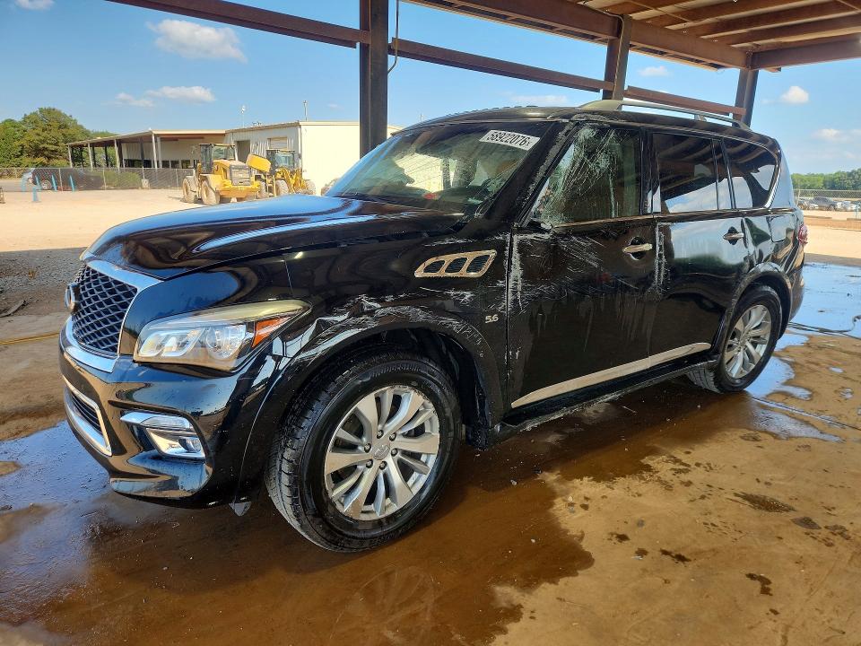 58922076 :رقم المزاد ، JN8AZ2ND6G9801642 vin ، 2016 Infiniti Qx80 مزاد بيع