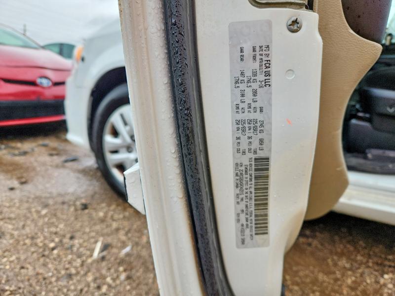 57609086 :رقم المزاد ، 2C4RDGBGXGR342215 vin ، 2016 Dodge Grand Caravan مزاد بيع