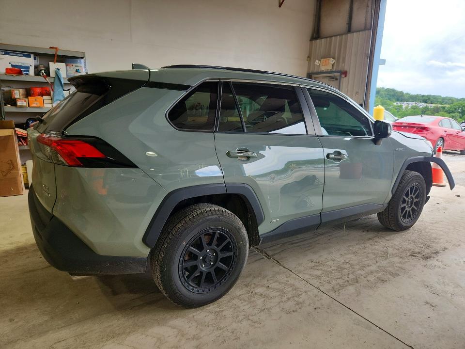 2021 Toyota Rav4 Hybrid მანქანა იყიდება აუქციონზე, vin: 4T3R6RFV6MU016864, აუქციონის ნომერი: 57183086