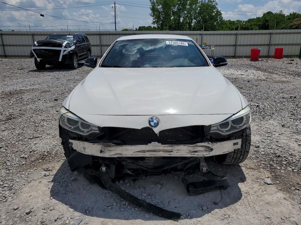 57305186 :رقم المزاد ، WBA3V5C5XF5A78834 vin ، 2015 Bmw 428 مزاد بيع