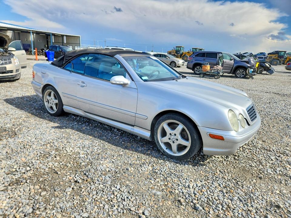 2003 Mercedes-benz Clk მანქანა იყიდება აუქციონზე, vin: WDBLK70G43T137439, აუქციონის ნომერი: 48837996