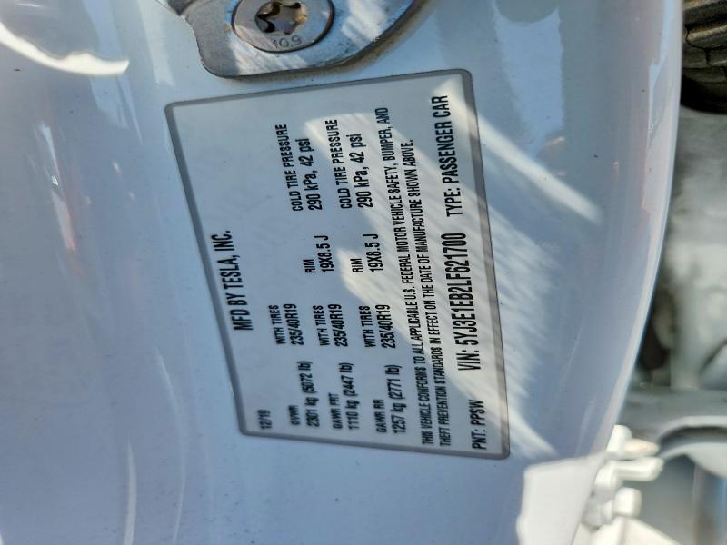 Продаж на аукціоні авто 2020 Tesla Model 3, vin: 5YJ3E1EB2LF621700, номер лоту: 58387376