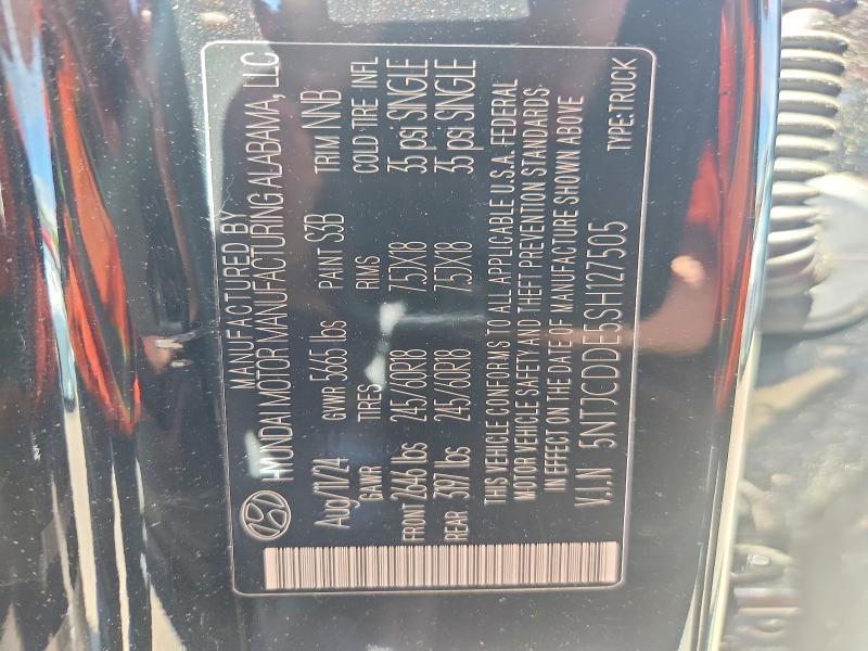 56094446 :رقم المزاد ، 5NTJCDDE5SH127505 vin ، 2025 Hyundai Santa Cruz مزاد بيع