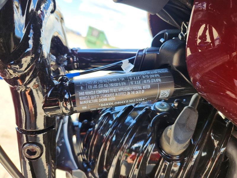2025 Indian Motorcycle Co. Chief მანქანა იყიდება აუქციონზე, vin: 56KDLDBHXS3023364, აუქციონის ნომერი: 58005316