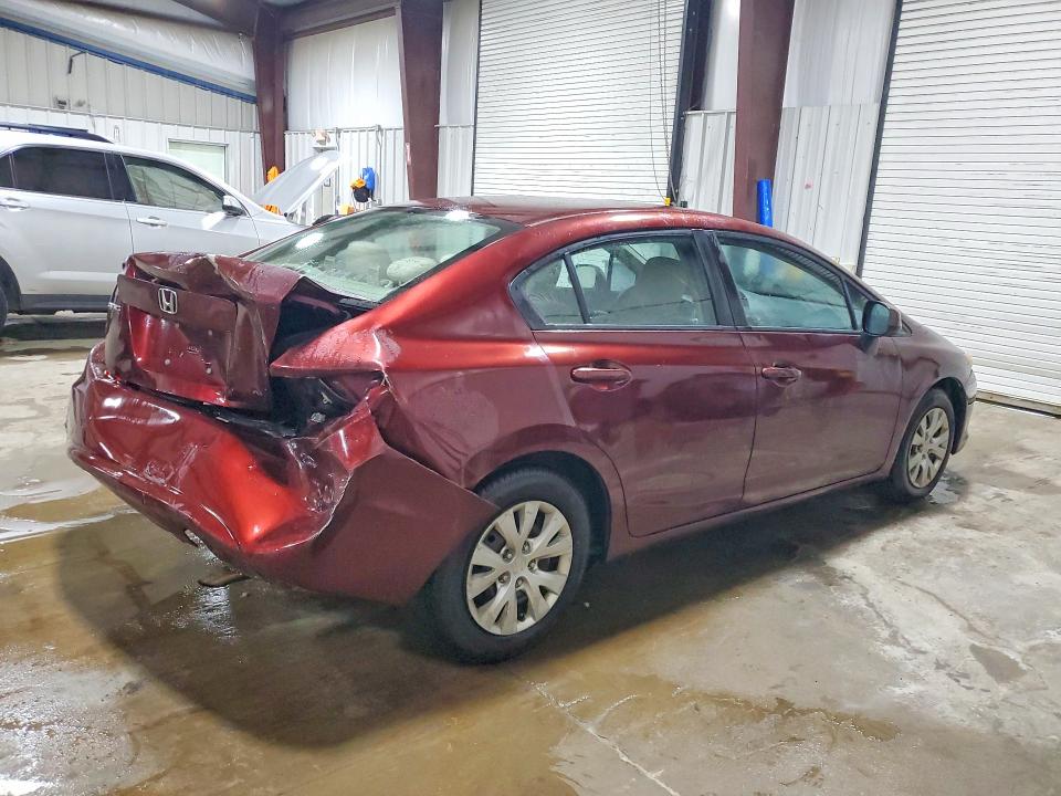2012 Honda Civic მანქანა იყიდება აუქციონზე, vin: 19XFB2F51CE377032, აუქციონის ნომერი: 59089726