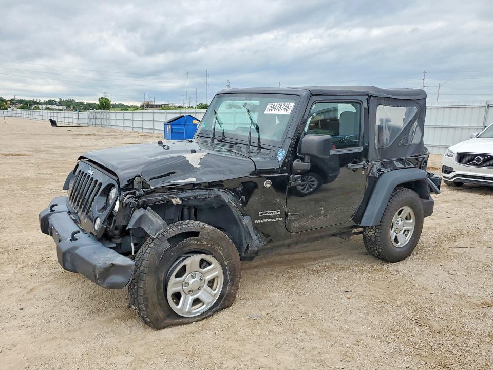 Продаж на аукціоні авто 2016 Jeep Wrangler, vin: 1C4AJWAG3GL204316, номер лоту: 58478746