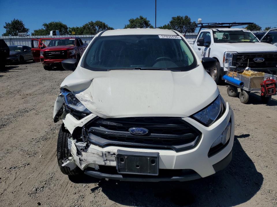 57050496 :رقم المزاد ، MAJ6S3FL6NC468592 vin ، 2022 Ford Ecosport مزاد بيع