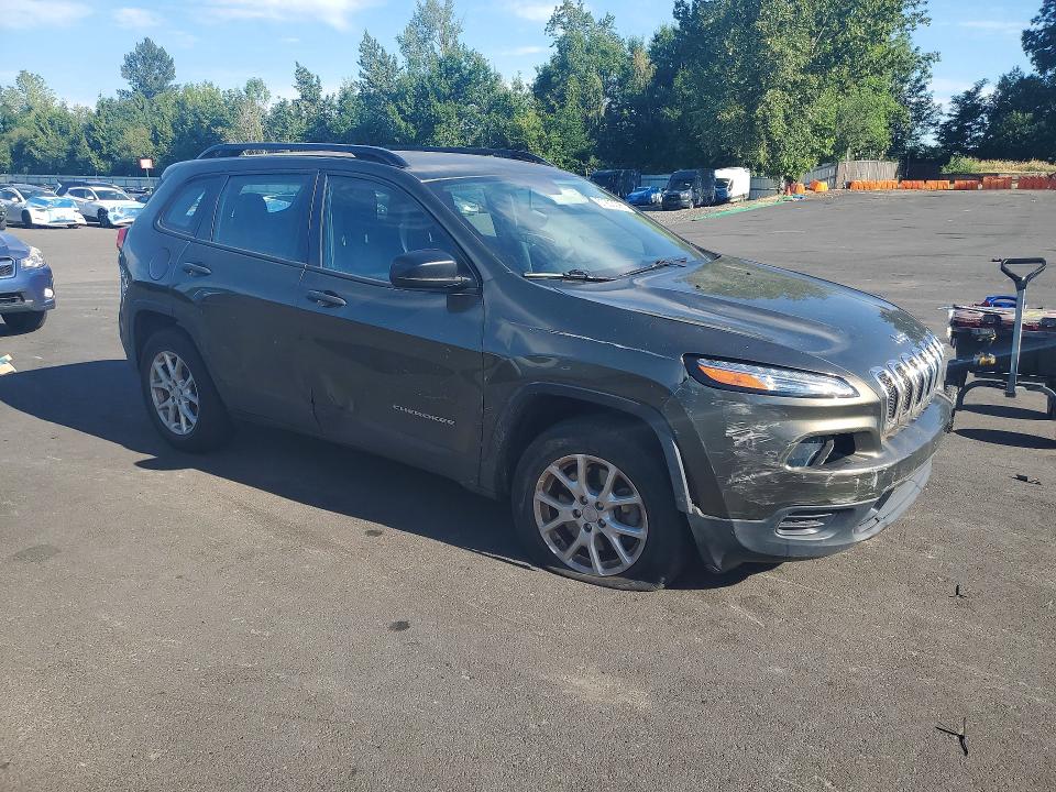 2015 Jeep Cherokee მანქანა იყიდება აუქციონზე, vin: 1C4PJMAB9FW774563, აუქციონის ნომერი: 57903096