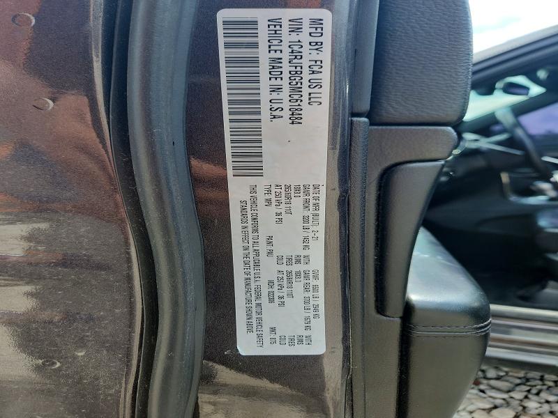 Продаж на аукціоні авто 2021 Jeep Grand Cherokee, vin: 1C4RJFBG5MC618484, номер лоту: 56235646