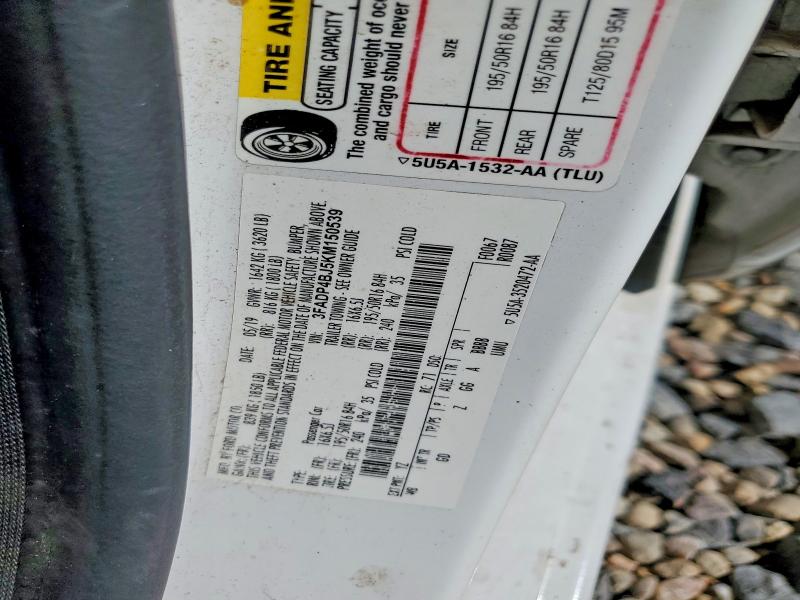 2019 Ford Fiesta მანქანა იყიდება აუქციონზე, vin: 3FADP4BJ5KM150539, აუქციონის ნომერი: 57810346