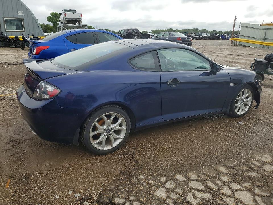 Продажа на аукционе авто 2007 Hyundai Tiburon, vin: KMHHN66F27U249207, номер лота: 58961326